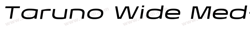 Taruno Wide Med字体转换 Taruno Wide Med字体转换